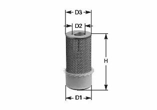 CLEAN FILTERS Ilmansuodatin MA 582